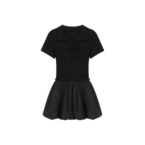 Another Alley Короткий рукав Платье Женское