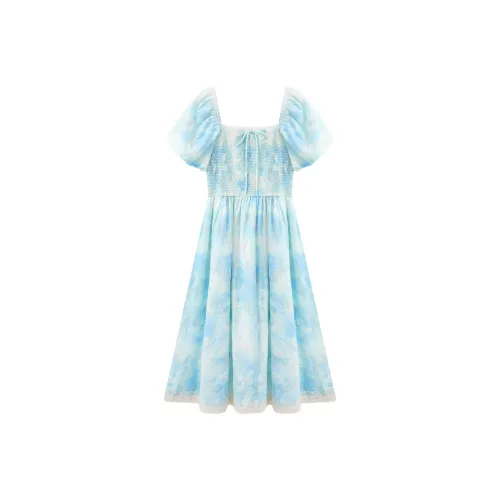 Another Alley Короткий рукав Платье Женское