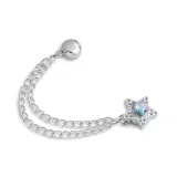 Магнитный, цепочка, подвеска (пятиконечная звезда)