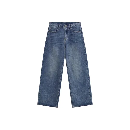 GJ HJ Винтажные синие женские джинсы