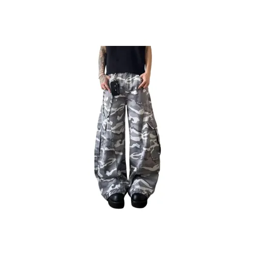 RUXU Камуфляж Унисекс Джинсы