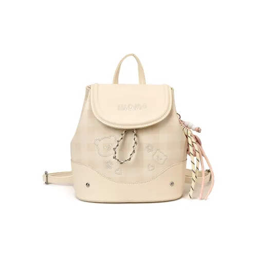 Single Warehouse ПУ (полиуретан) Рюкзак Женский Белый Красный Кофейный Черный