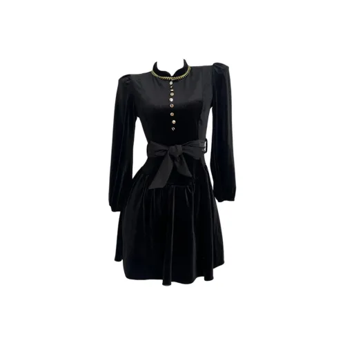 Incolore Длинное платье с длинными рукавами женское