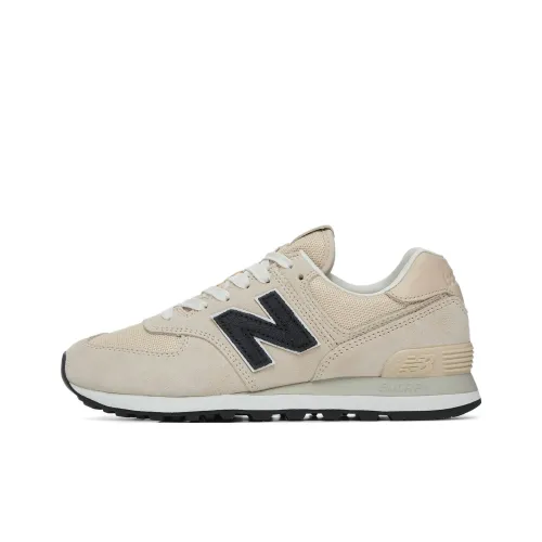 New Balance NB 574 Беговые кроссовки Низкий топ Экрю Унисекс