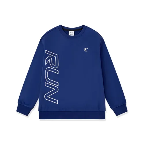 QIAODAN Полярный Ночной Синий Kids Свитшоты