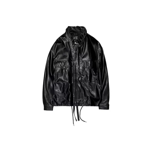 ONENINE34PM Кожаная куртка мужская