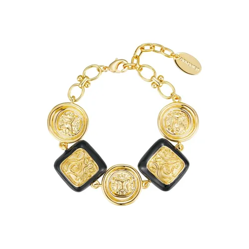 SUN HUNTER Медный IS Покрытие из золота с каратным золотом Браслеты Женские