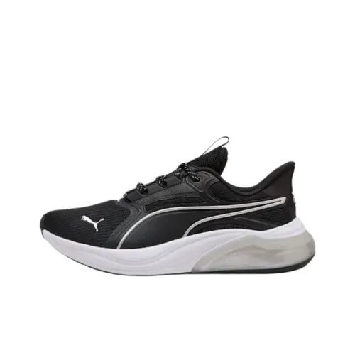 PUMA Cell Thrill Дышащие Поддерживающие Беговые Кроссовки Унисекс Черные Серебряные
