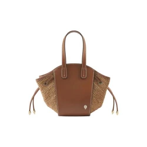 HELEN KAMINSKI Raffia Сумка через плечо Мини Женская Коричневая