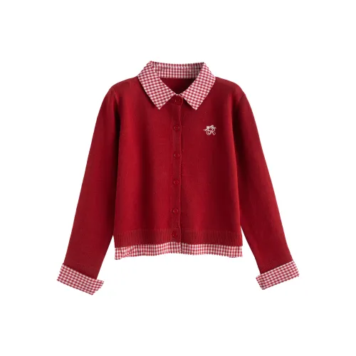 Tonlion Красный тон Женский трикотаж