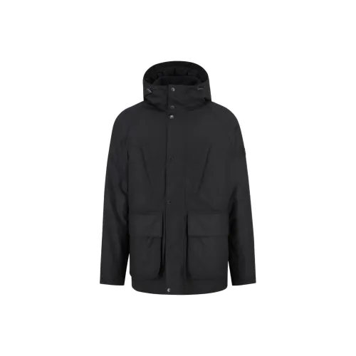 BARBOUR Мужские черные куртки