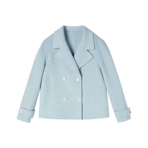 XIANGYING Морской синий Женское пальто