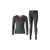 Серый Camellia Oils Double Fleece, Fleece Теплый -15℃~0℃