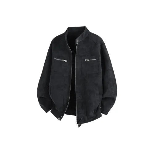 IN'S Унисекс Кожаные Куртки