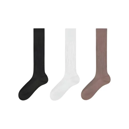 MIIOW Весенние и Летние Носки до Колена Женские упаковка из 3 пар
