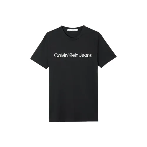 Calvin Klein T-Shirt Европейская версия Мужской Черный