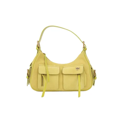 PINKO Кожа Сумка через плечо Средняя Женская Желтая