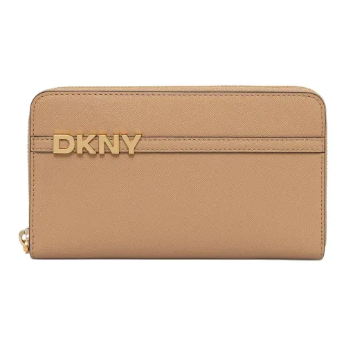 DKNY Телячья кожа Кошелек Женские Коричневый