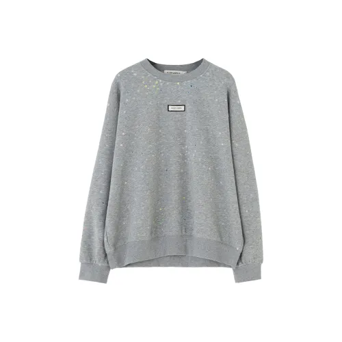 SOON FLOWER Серый Женский Свитшот