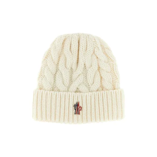 Moncler Новая шерсть Шапки-бини Женские Белые