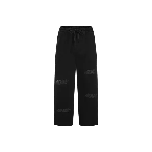 404MOB GANG Черный Унисекс Джинсы