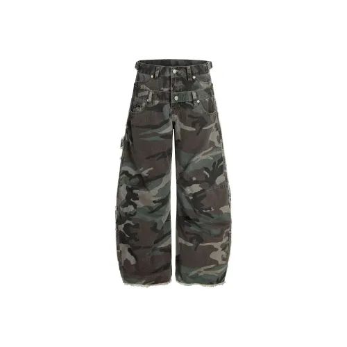 KAIZZGAO Камуфляж Мужские Джинсы