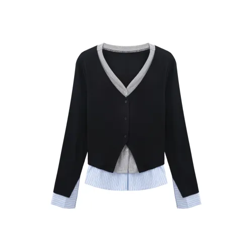 Another alley Черные Женские Рубашки