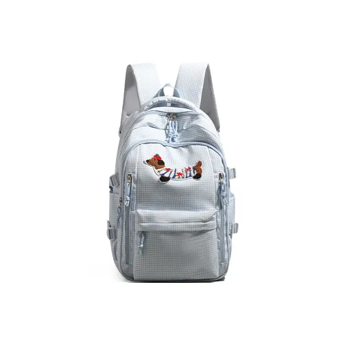 Safiya Selected Высококачественный Ткань Рюкзак Стандартный Женский Синий