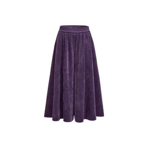 KUOSE Фиолетовые Женские Повседневные Брюки