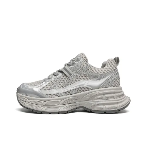 ZHR Амортизация Устойчивый к истиранию Легкий Низкий Топ Кроссовки с толстой подошвой Женские