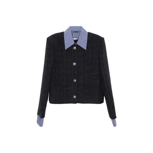 CASTLE WOODS Темно-синие Женские Куртки