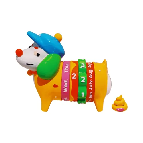 UODYCOCO Щенок Вечный календарь Вращающийся Причудливый Настольный сувенир и украшение Креативный Шуточный игрушка