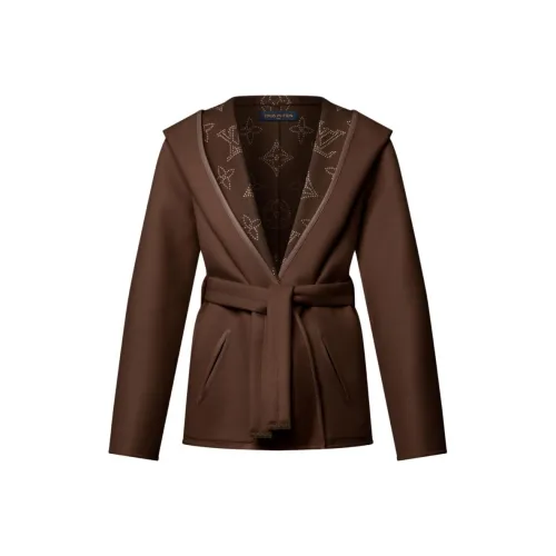 LOUIS VUITTON x Grace Coddington FLIGHT MODE FW25 Пальто Женское