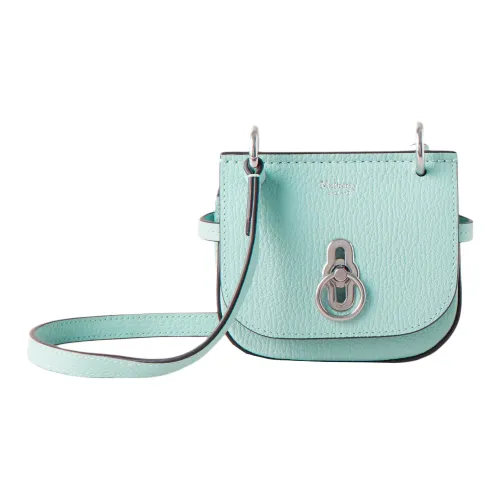 Mulberry Овца Принт Кожа Сумка через плечо Сумка на плечо Женская Зеленая