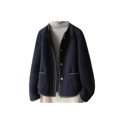 IHIMI Куртки и Пальто Женские Темно-Синий