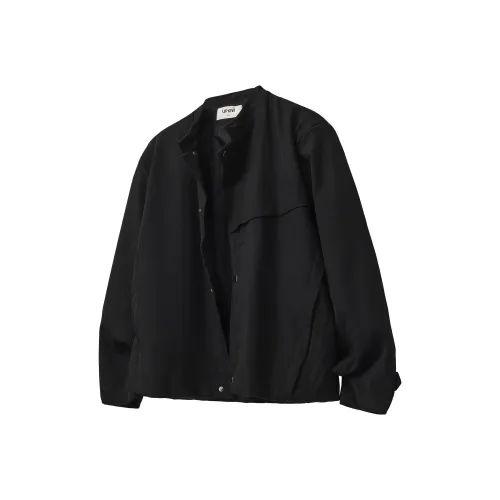 UPXIW Черный Унисекс Куртки