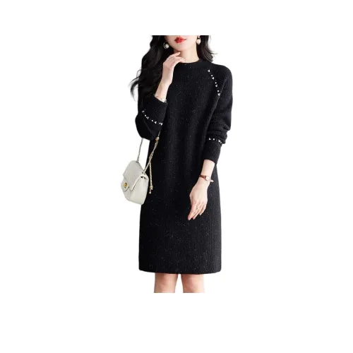 HAPG Женские Вязаные Длинные Юбки