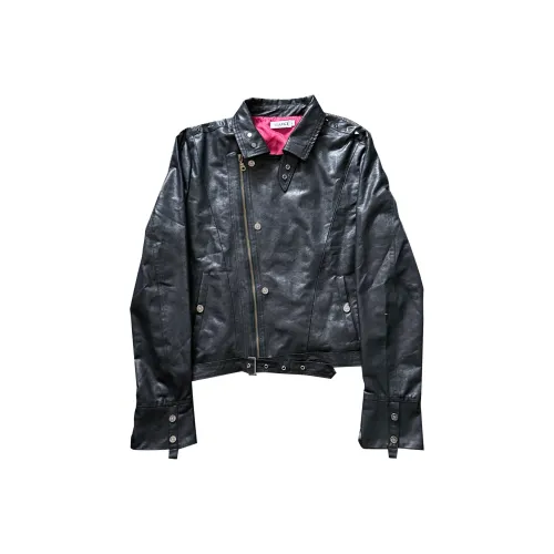 PAIKI Черный Унисекс Кожаные куртки