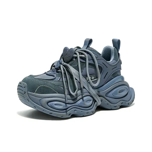HR Low-Top Casual Shoes Blue Women's