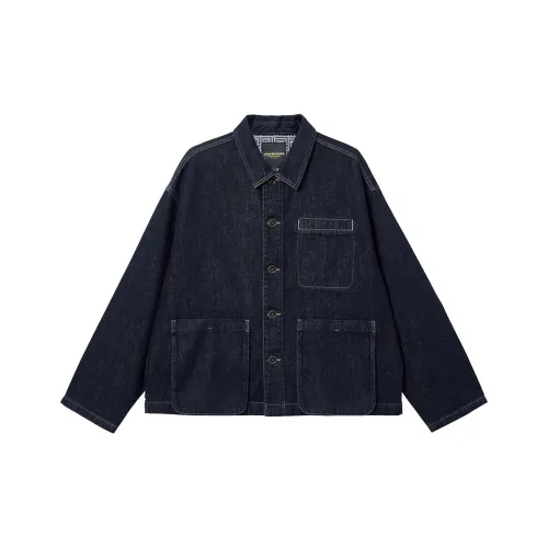 JACK JONES A12 Темный деним синий Мужская куртка