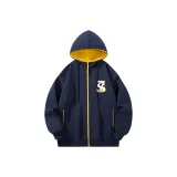 Темно-синий и желтый