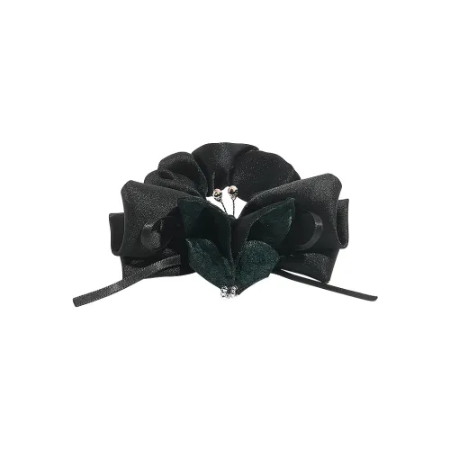 Lano Fragrant Cloud Brocade Ручная вышивка Бабочка Резинка для волос с полосками Женская