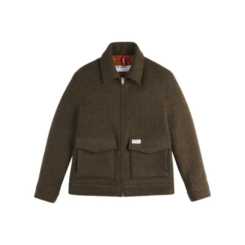 Fay Truck Куртка из шерсти MÉLANGE Fay Archive Куртки и Пальто Мужской