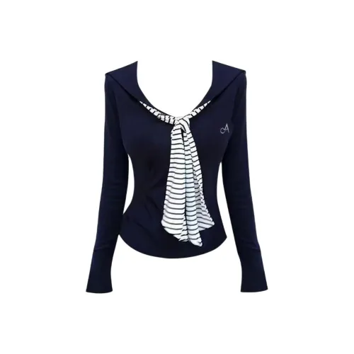 FTTHR Черные Женские T-рубашки