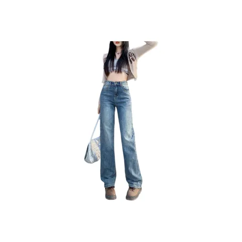 JOPPTI Винтажные синие женские джинсы