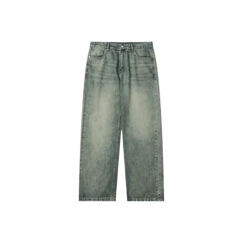 LIGEMAN Джинсы Женские Винтаж Синий