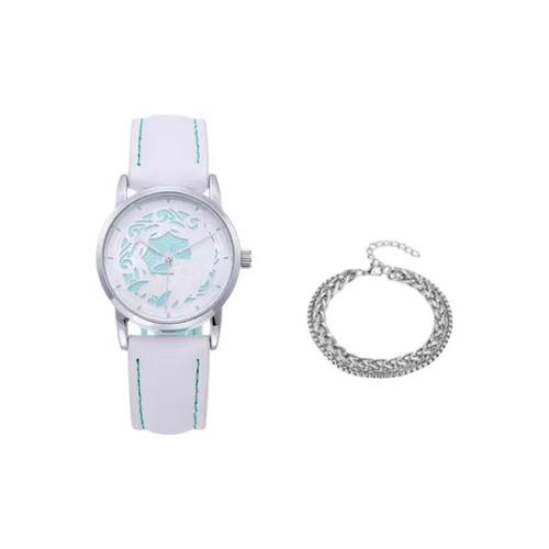 Ingyunshi Кварцевый механизм ПУ (полиуретан) Ремешок Часы Унисекс Белый циферблат