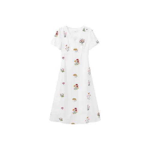 Another Alley Короткий рукав Платье Женское