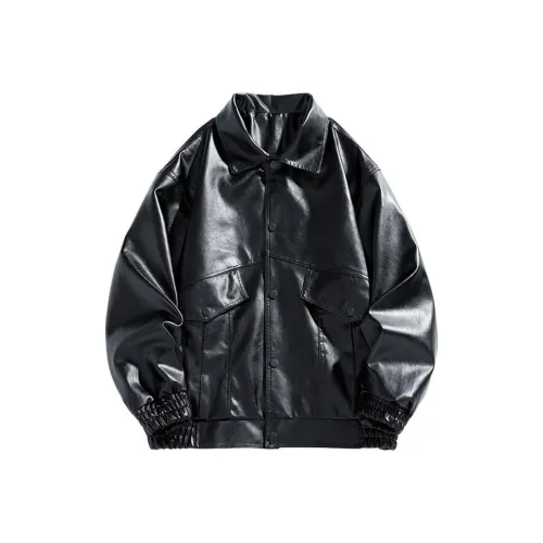 ONENINE34PM Кожаная куртка мужская