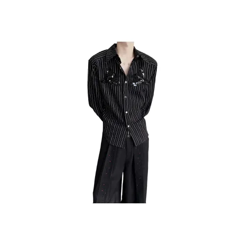 CHEER ZONE Черные Унисекс Рубашки